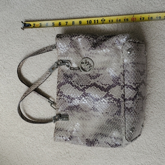 Michael Kors Snakeskin Tote - Picture 5 of 5